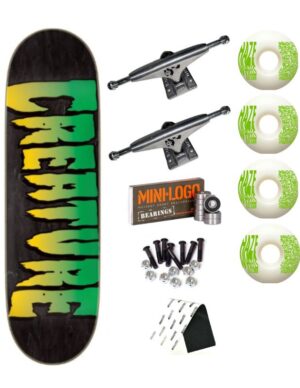 Skate Completo Creature Logo Stumps Assorted 8.25