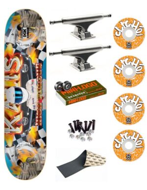 Skate Completo DGK Josh Kalis Guetto 7.8