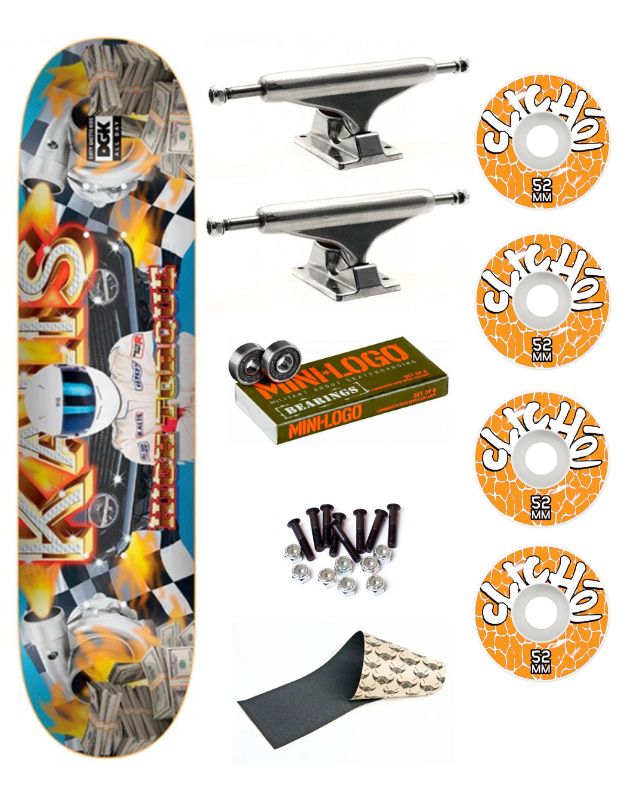 Skate Completo DGK Josh Kalis Guetto 7.8" Monark Supply 134,00 € Skate Completo DGK Josh Kalis Guetto 7.8