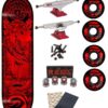Skate Completo Darkstar 8.25 Mummy Black Red