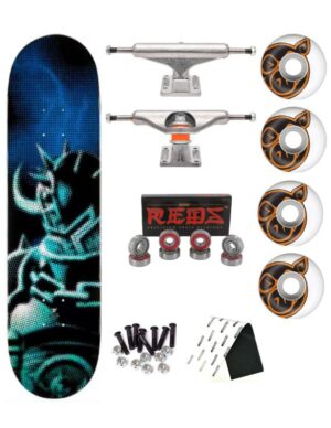 Skate Completo Darkstar Dots Blue Con Ejes Independent 8