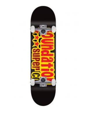 Skate Completo Foundation Star Black 8.13