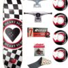 Skate Completo Heart Supply Insignia Check Black 8