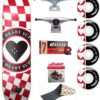 Skate Completo Heart Supply Insignia Check Red 8.25