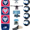 Skate Completo Heart Supply Squad Blue Red 8