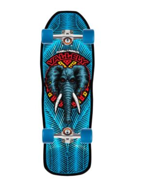 Skate Completo Old School Powell Peralta Mike Vallely Elephant Blue Foil 10