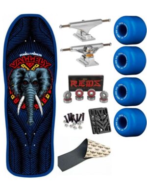 Skate Completo Old School Powell Peralta Mike Vallely Elephant Navy