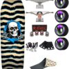 Skate Completo Powell Peralta 10 Ripper Natural Blue