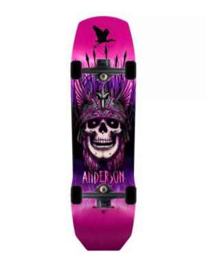 Skate Completo Powell Peralta Andy Anderson Heron Pink Foil 9.13