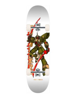 Skate Completo Powell Peralta Cab Gundam White 8.25