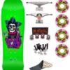 Skate Completo Powell Peralta Chris Hiett Skull Neon Green 9.5