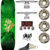 Skate Completo Powell Peralta Flight Kiss Green Gold Foil 8 5