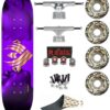 Skate Completo Powell Peralta Flight Kiss Purple Gold Foil 8.38
