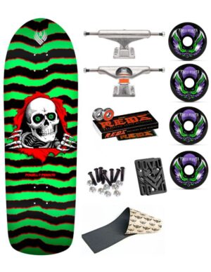 Skate Completo Powell Peralta Flight Ripper Green Red 9.7
