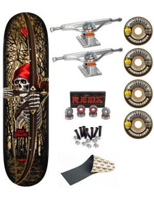 Skate Completo Powell Peralta Flight Zach Doelling Archer Gold Foil 8.3