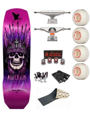 Skate Completo Powell Peralta Heron 7-Ply Pink Foil 9.13