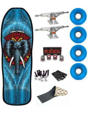 Skate Completo Powell Peralta Mike Vallely Elephant Blue 10 Cruiser