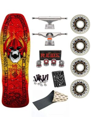 Skate Completo Powell Peralta Per Welinder Classic Red Yellow 9.62