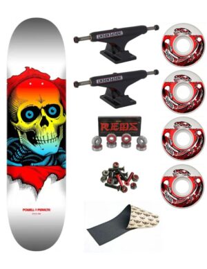Skate Completo Powell Peralta Ripper Yellow Fade 8