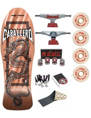 Skate Completo Powell Peralta Steve Caballero Chinese Dragon Copper Foil 10
