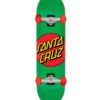 Skate Completo Santa Cruz 7 8 Classic Dot Green
