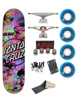 Skate Completo Santa Cruz Collage Birch