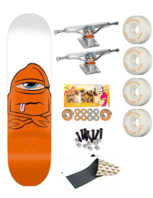 Skate Completo Toy Machine Bored Sect White 8