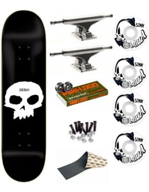 Skate Completo Zero Sigle Skull R7 7.75