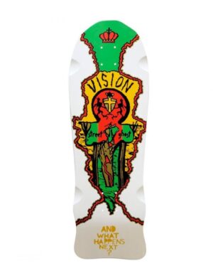 Skateboard Vision Street Ghost White