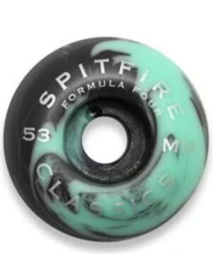 Spitfire 53mm 99A Formula Four Floral Classic Teal Black
