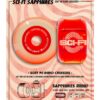Spitfire 58mm 90A x Sci-Fi Sapphires Radials Clear Red