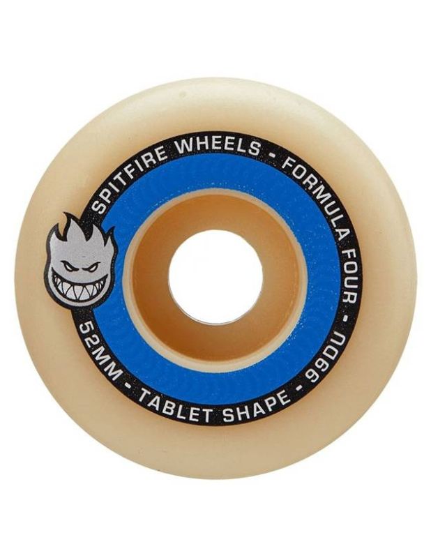 Ruedas skate Spitfire 52mm 99A Formula Four Tablets Natural Blue Monark Supply 71,80 € Spitfire Formula Four Tablets Natural Blue