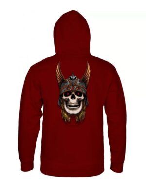 Sudadera Powell Peralta Andy Anderson Skull Maroon