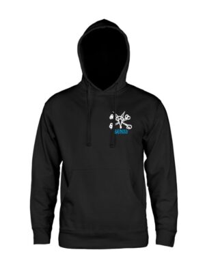 Sudadera Powell Peralta Rat Bones negra 2