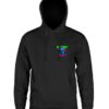 Sudadera Powell Peralta Ripper Blacklight Negra