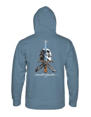 Sudadera Powell Peralta Skull & Sword Storm Blue