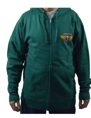 Sudadera Powell Peralta Winged Ripper Green Alpine