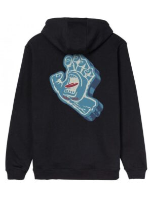 Sudadera Santa Cruz Screaming Foam Hand Black