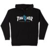 Sudadera Santa Cruz Thrasher Screaming Logo Black