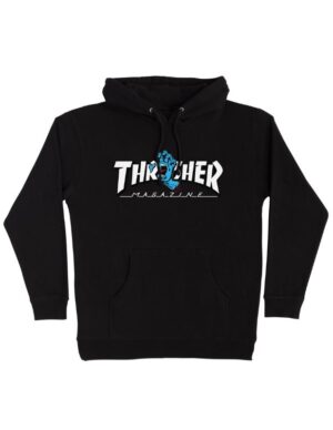 Sudadera Santa Cruz Thrasher Screaming Logo Black