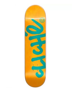 Tabla Cliche Handwritten Orange Teal 8