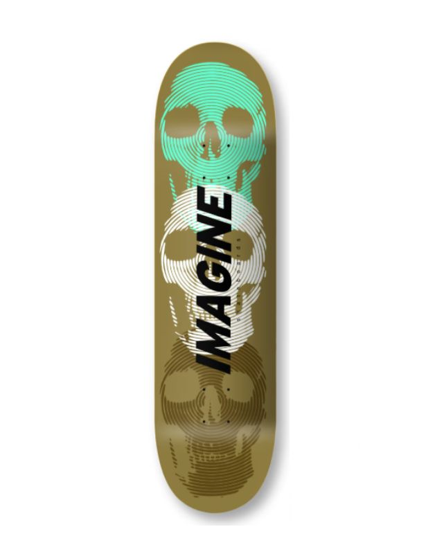 Tabla Imagine Skull Embossed Gold Varias medidas Monark Supply 62,90 € Tabla Imagine Skull Embossed Gold Varias medidas