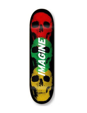 Tabla Imagine Skull Embossed Rasta Varias medidas