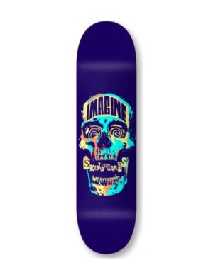 Tabla Imagine Skull Punk Azúl Varias medidas