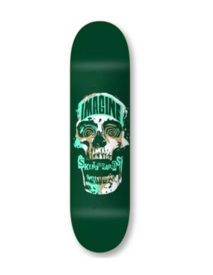 Tabla Imagine Skull Punk Verde Varias medidas