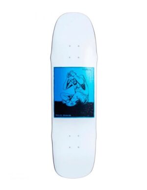 Tabla Madness Stressed White Blue