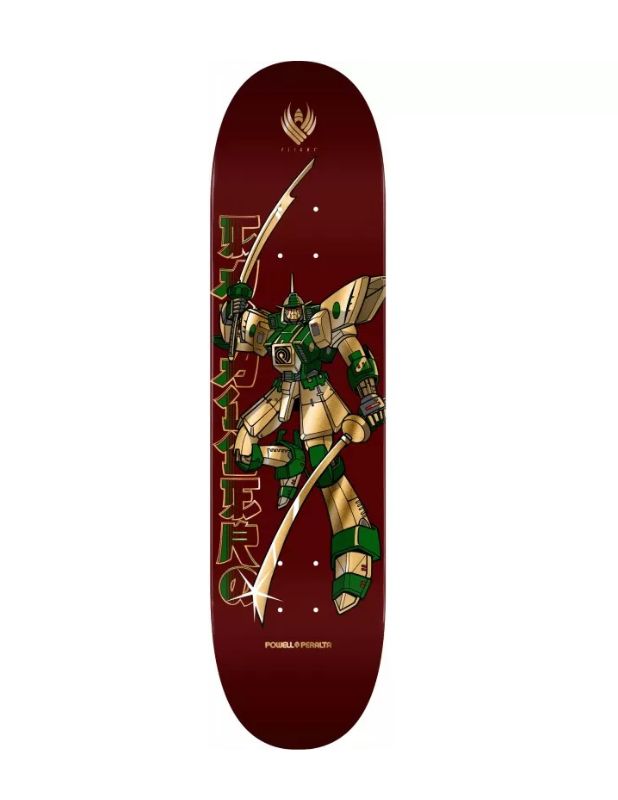 Tabla Powell Peralta Caballero Gundam Burgundy Gold 8.25" Monark Supply 124,00 € Tabla Powell Peralta Caballero Gundam Burgundy Gold 8.25