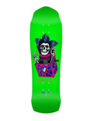Tabla Powell Peralta Chris Hiett Skull Neon Green 9.5