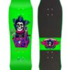 Tabla Powell Peralta Chris Hiett Skull Neon Green 9.5 Con lija corte recto