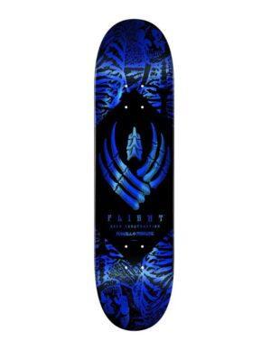 Tabla Powell Peralta Flight Skeleton Blue Foil 8.75